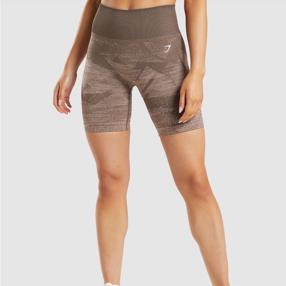 Gymshark adapt ombré seamless biker shorts